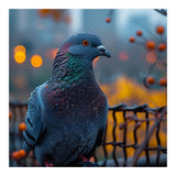 Pigeon With Water Droplets  (Print Only) thumbnail