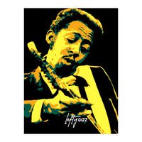 Lefty Dizz American Chicago Blues Guitarist Legend (Print Only)