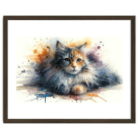 Whimsical Kitten Splash