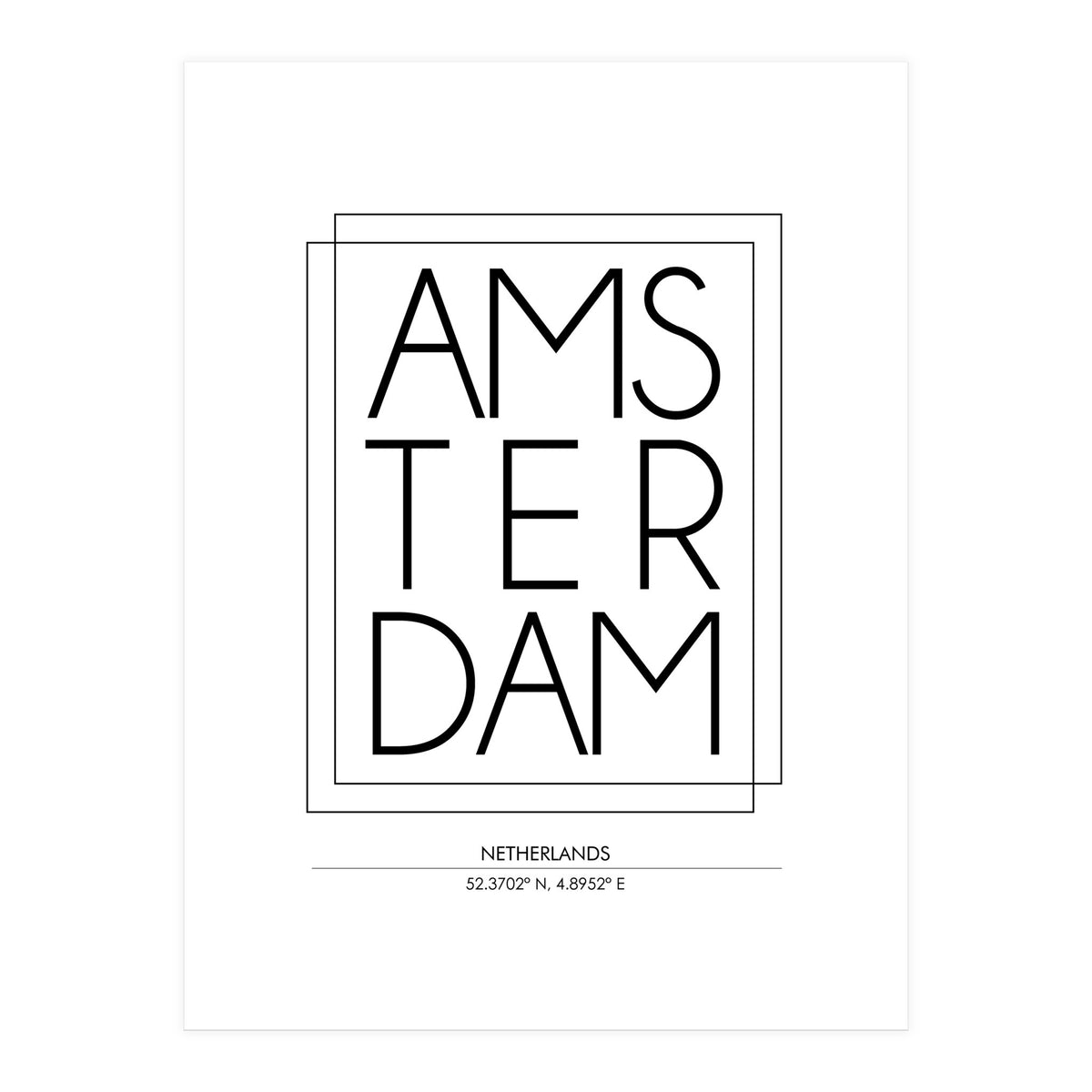 Amsterdam (Print Only)