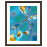 In My Veins, Abstract Marble Gold Texture, Eclectic Painting Resin Bohemian, Contemporary Luxe Chic Luxury thumbnail
