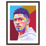 Jude Bellingham pop art portrait thumbnail