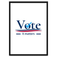 vote it matters - For elections