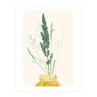 Plant based happyness Grasses 2 still life (Print Only)