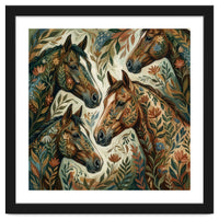 Wild Horses In Bloom