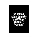 World's most coolest and awesome football players (Print Only) thumbnail