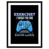Exercise I Thought You Said Extra Lives – Gamer Humor Gift for Video Game Lovers thumbnail