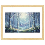 Crystal Forest: Ethereal Fantasy Landscape thumbnail