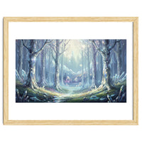 Crystal Forest: Ethereal Fantasy Landscape