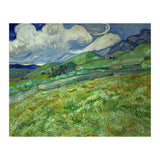 VINCENT VAN GOGH: Landscape from Saint-Rémy. Date/Period: 1889. Painting. Oil on canvas. (Print Only) thumbnail