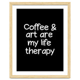 Coffee and art are my life therapy thumbnail