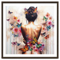 Butterfly Garden Back Portrait