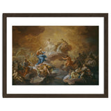 Corrado Giaquinto / 'La Santísima Trinidad, la Virgen y santos', 1755-1756, Italian School. thumbnail