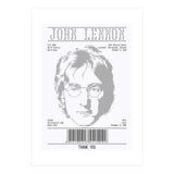 Receipt Art John Lennon (Print Only) thumbnail