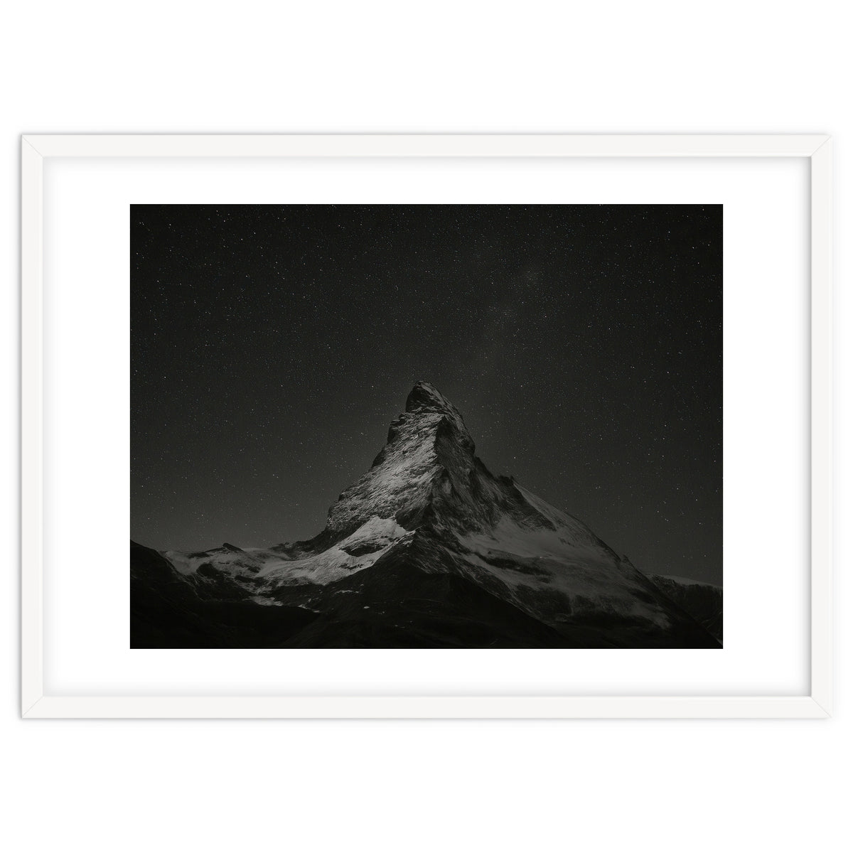 Matterhorn Switzerland Starry Night Mountain Photography