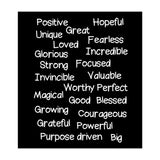 Positive affirmations (Print Only) thumbnail