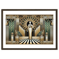 Golden Twenties Flair In Art Deco