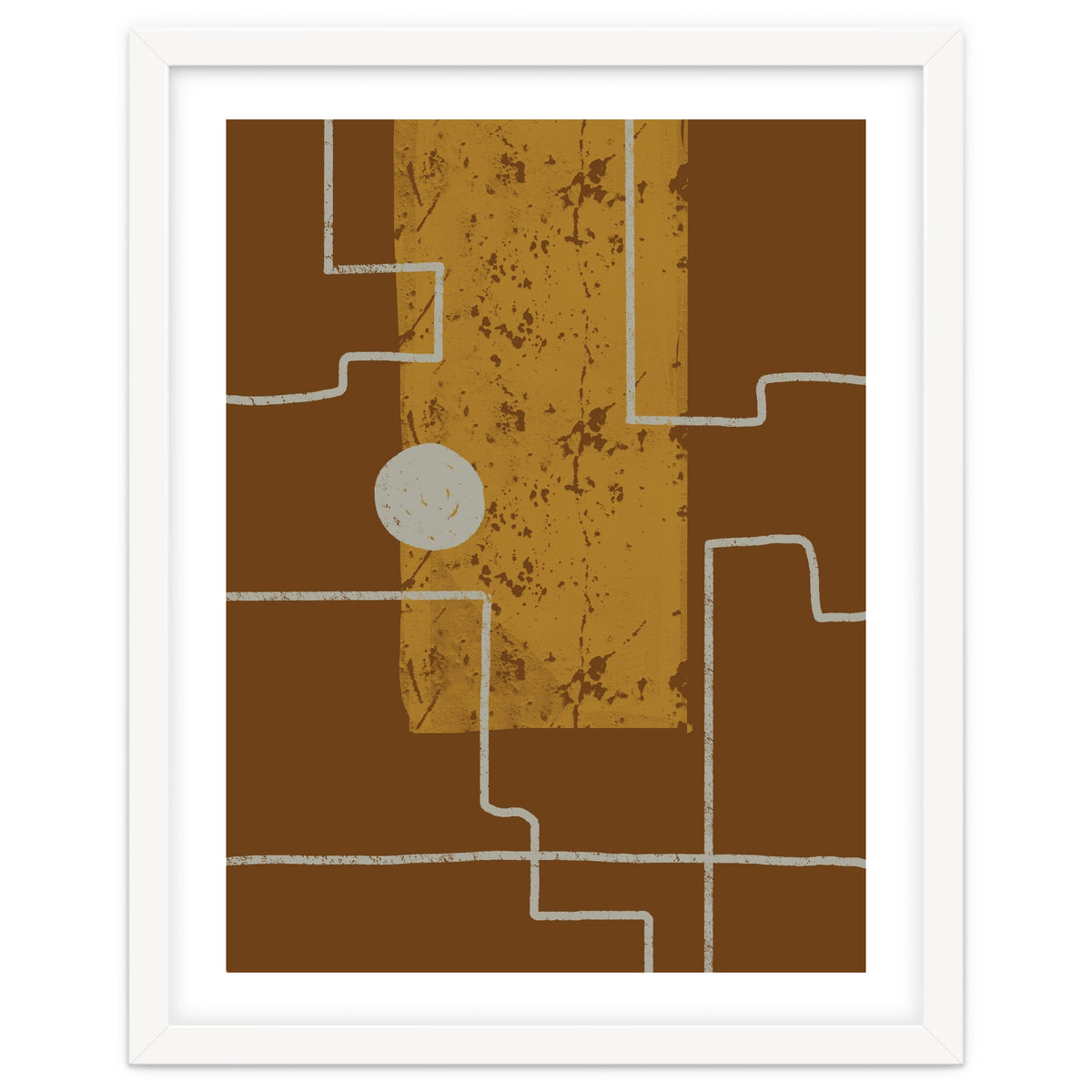 Eclipse in Barren Land