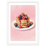 Berry Pancakes – Watercolor Breakfast Food thumbnail
