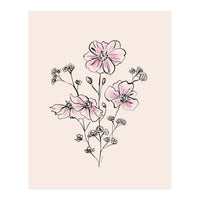 Wild Roses Bouquet (Print Only)