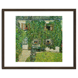 Forsthaus in Weissenbach am Attersee - Forestry house   in Weissenbach on Attersee-Lake,1912. thumbnail