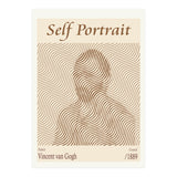 Self Portrait Vincent Van Gogh (1889) (Print Only) thumbnail