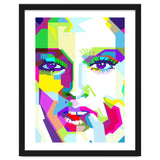 Madonna American Pop Singer Art WPAP thumbnail