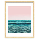 Ocean Love | Sea Beach Sand Waves Photography | Blush Nature Scenic Travel Island Digital thumbnail