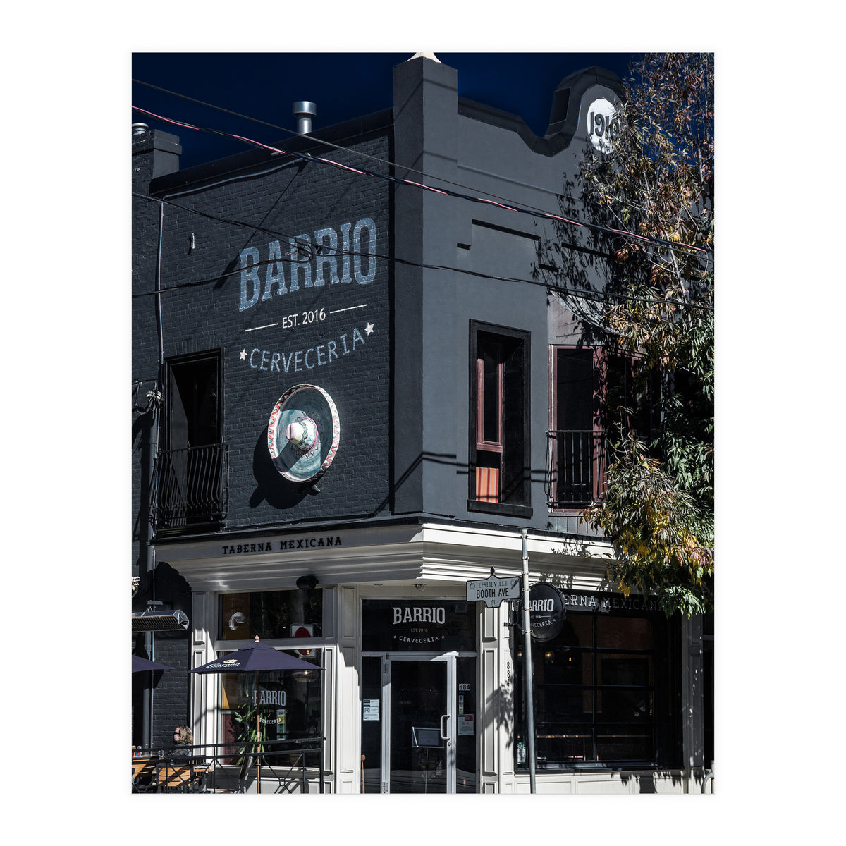 No 884 Queen St E 1 Color Version (Print Only)