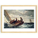 Winslow Homer: Breezing Up (A Fair Wind). Date/Period: 1873 - 1876. Painting. thumbnail