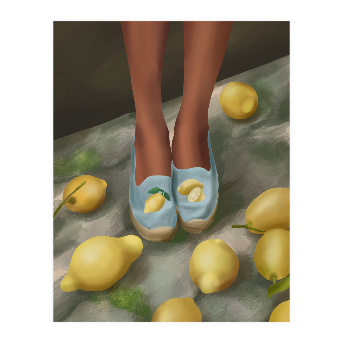 Lemon Steps (Print Only)