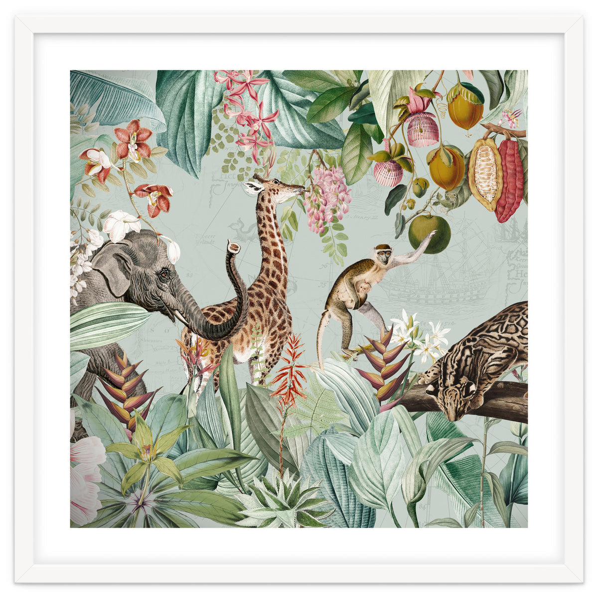 African Tropical Jungle Safari