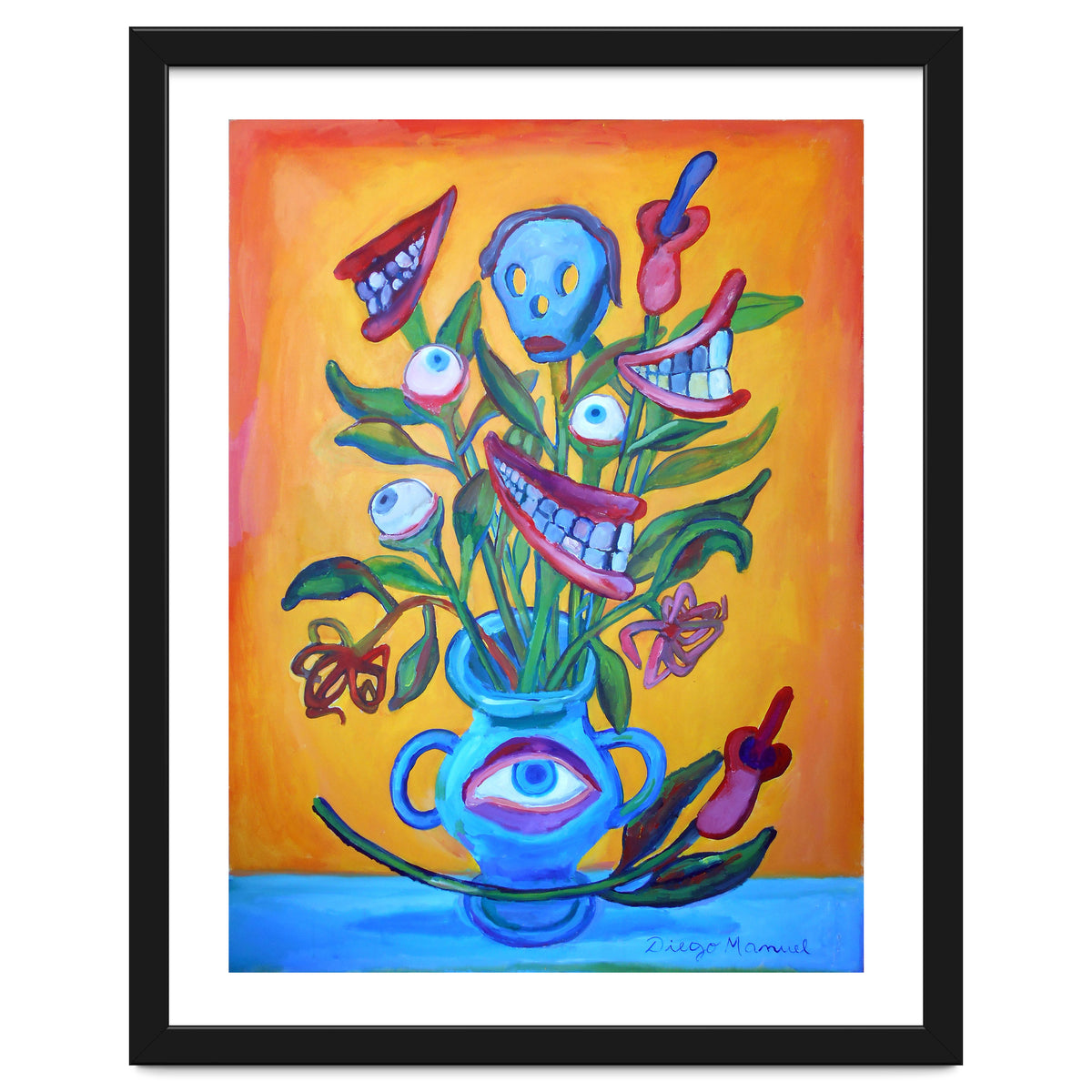 Naturaleza Muerta Y Calavera