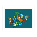 Friendly squirrels (Print Only) thumbnail
