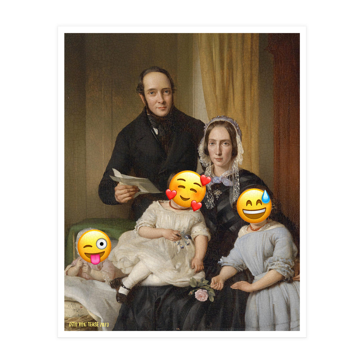 Emoji painting 3 (Print Only)