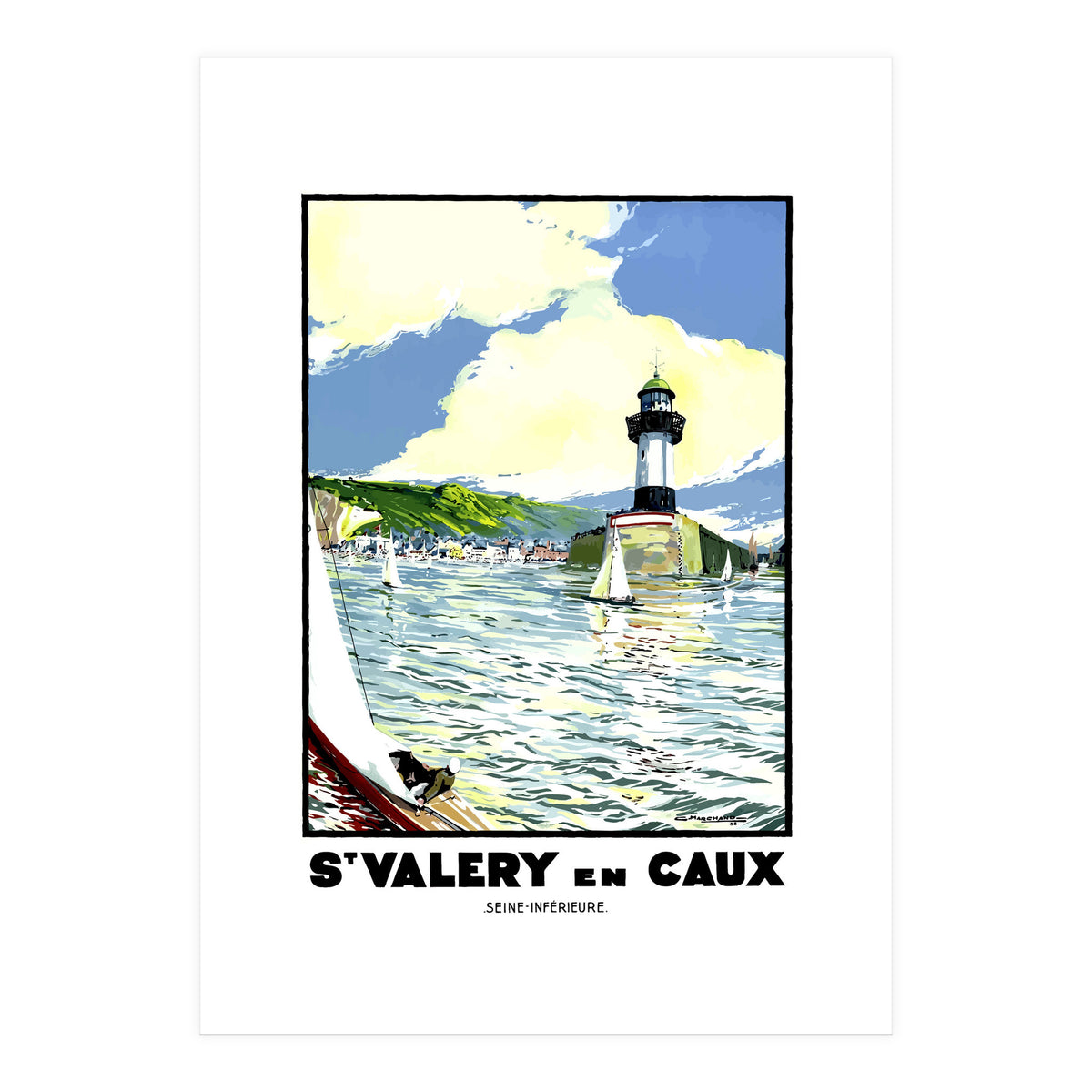 Saint Valery en Caux (Print Only)