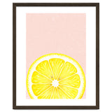 Lemon Slice, Fresh Citrus Kitchen Summer Art thumbnail