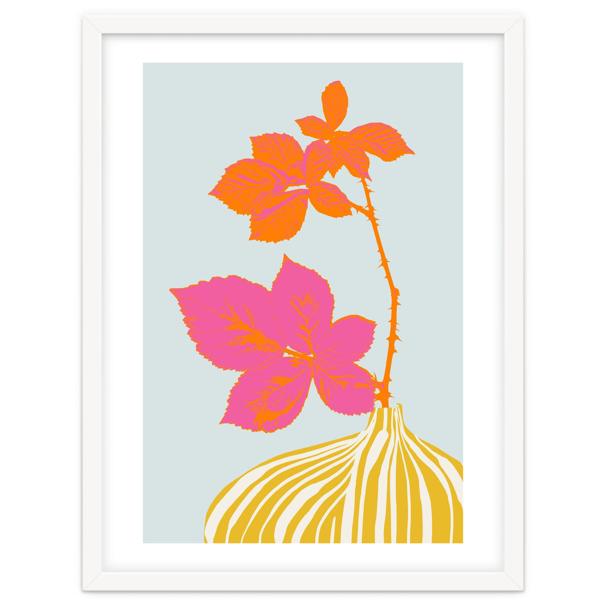 Plant based happyness Blackberry still life