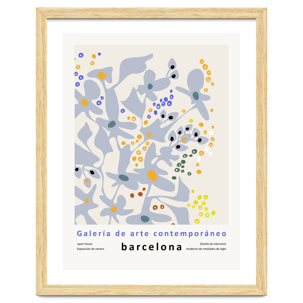 Contemporary art gallery Barcelona design and interior