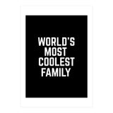 World's Most Coolest Family (Print Only) thumbnail