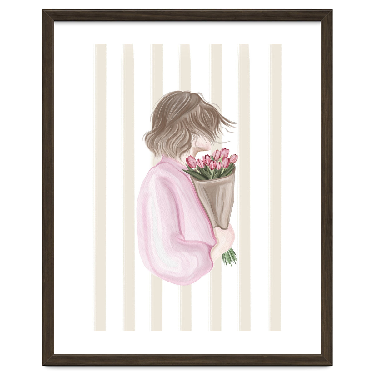 The Girl With The Tulips