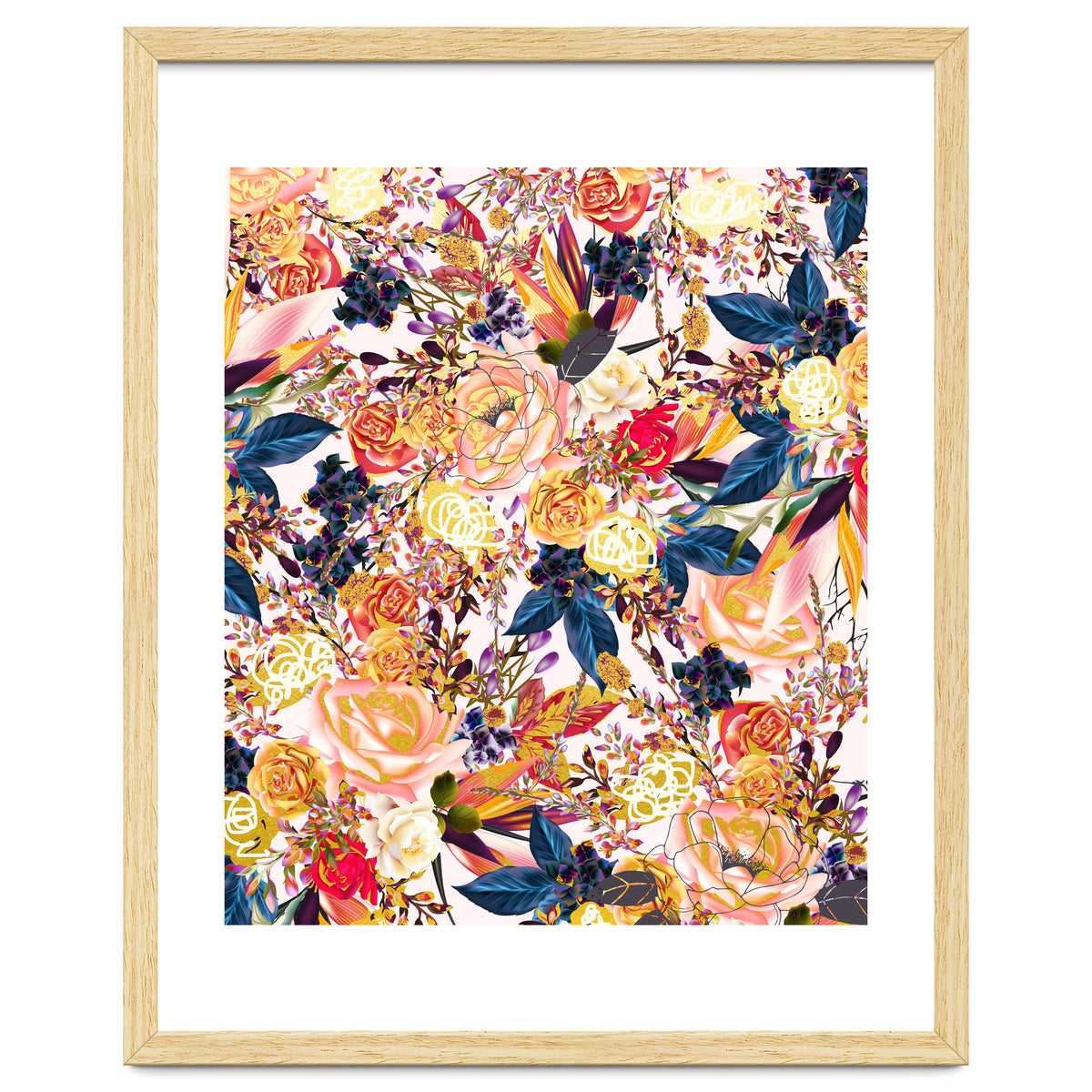 Rustic Floral #society6 #decor #buyart