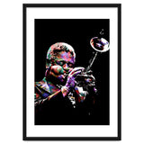 Dizzy Gillespie American Jazz Trumpeter Legend Colorful thumbnail