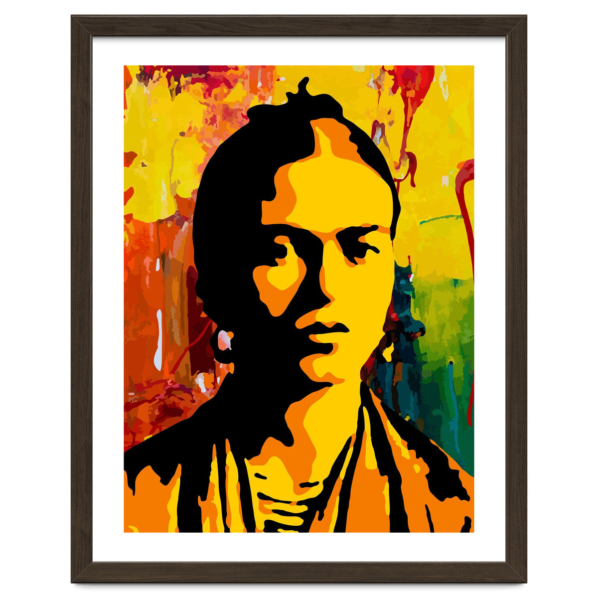 Frida Kahlo Abstract 2