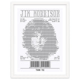 Receipt Art Jim Morrison thumbnail