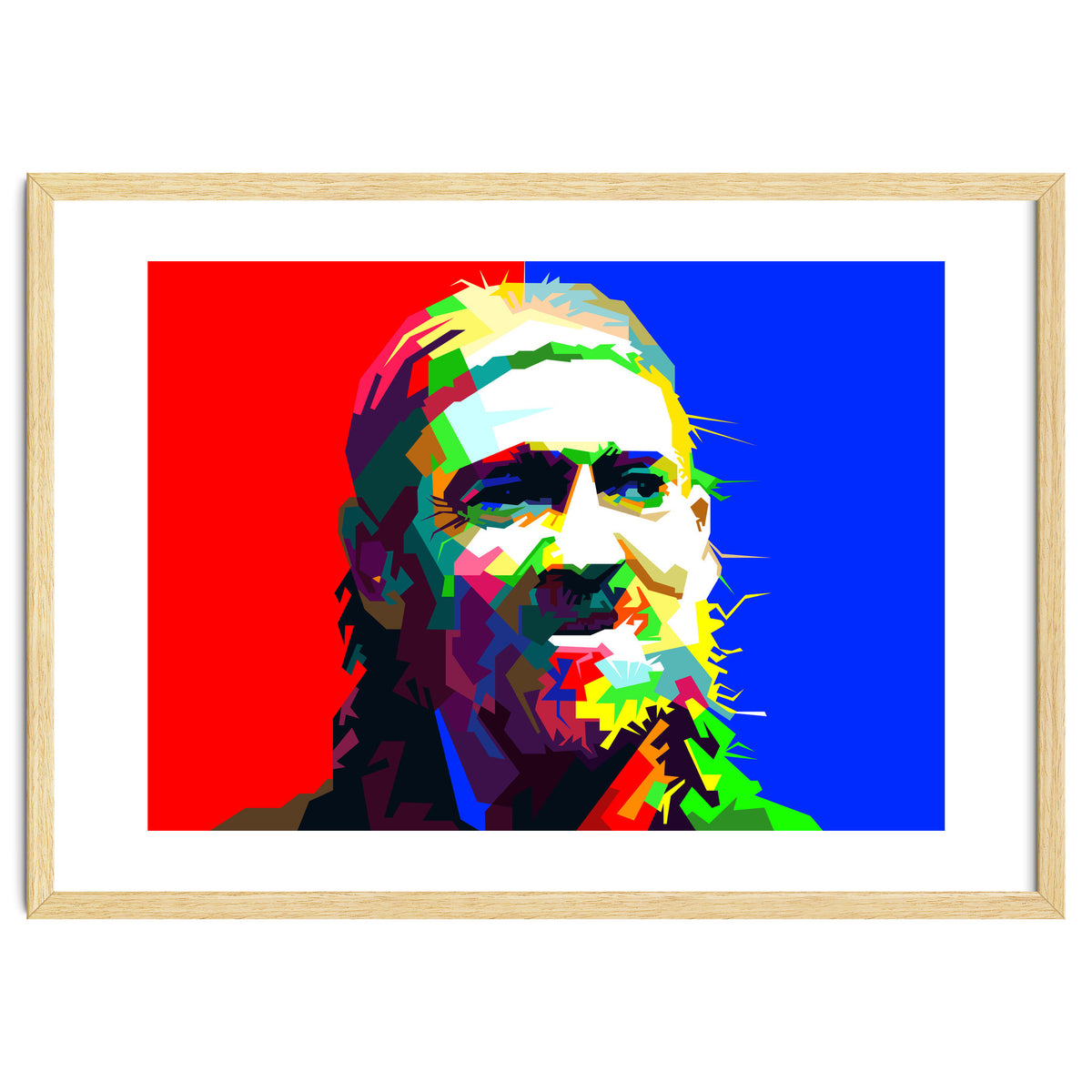 Willie Nelson Pop Art WPAP