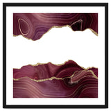 Burgundy & Gold Glitter Agate Texture 07 thumbnail