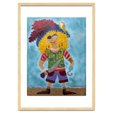 Finn, the Pirate, with Cookie, his Parrot thumbnail