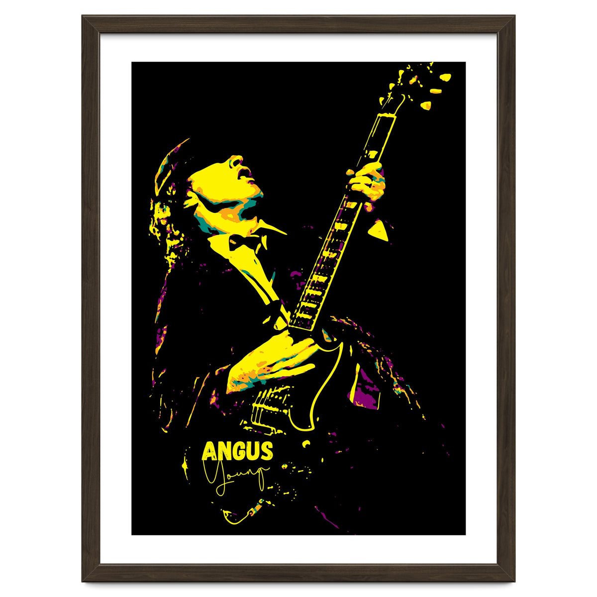 Angus Young Australian Musician Legend