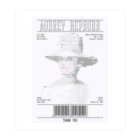 Receipt Art Audrey Hepburn (Print Only)